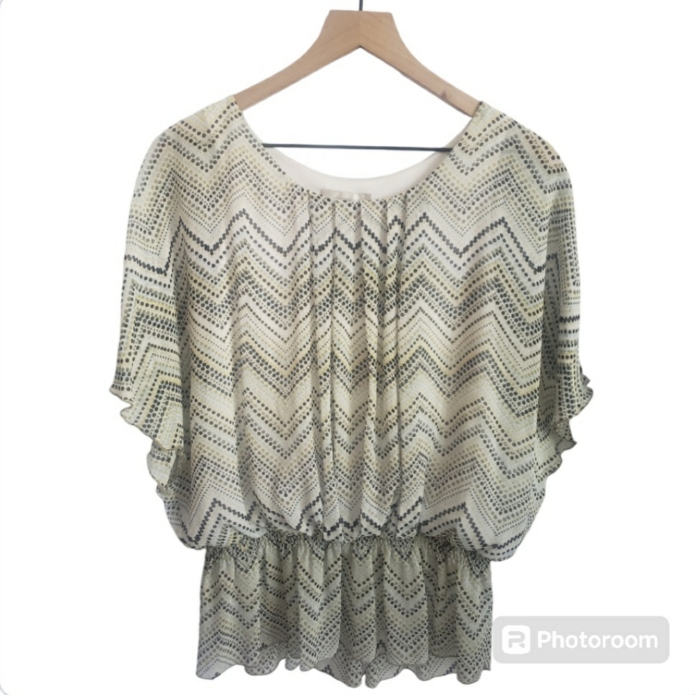 Dress Barn Peasant Tunic Top for Woman - Size M